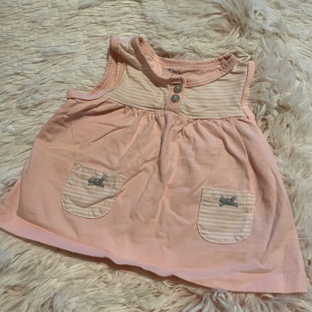 Baby girls pink shirt
